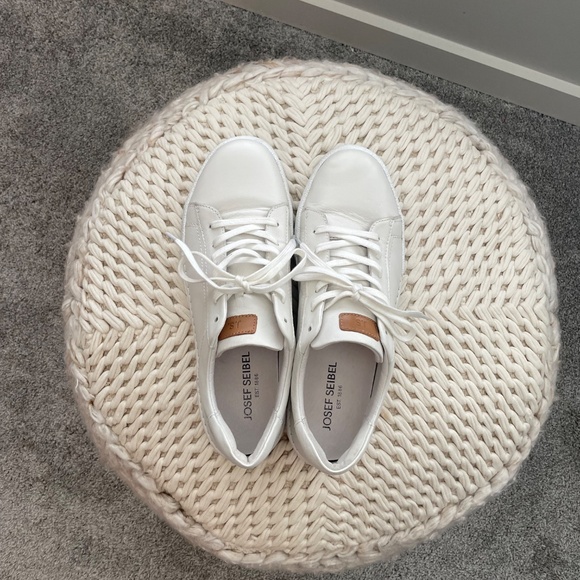 *New JOSEPH SEIBEL Claire 01 white leather sneaker sz41/10.5 - Picture 10 of 13